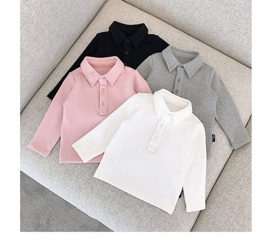 Baby Long Sleeve T-Shirt Polo Shirt