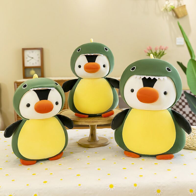 Transforming Into A Penguin Plush Toy Cute Doll