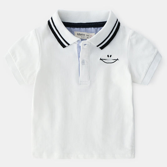 Children's Polo Shirt And Short Sleeve T-Shirt