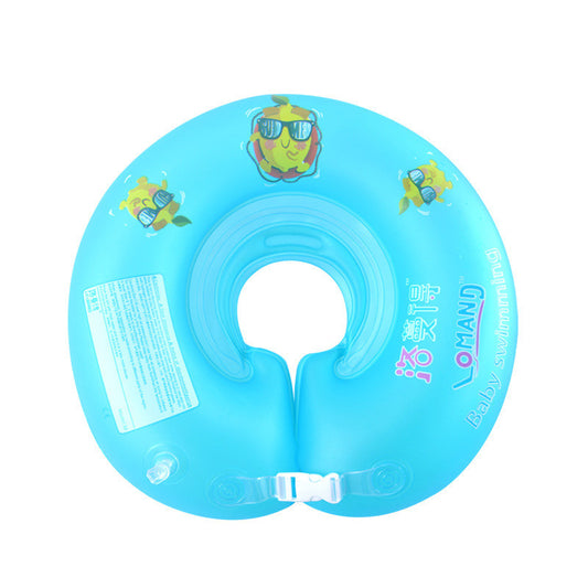 Baby Swimming Ring Neck Newborn Baby Inflatable Neck Ring Plum Blossom