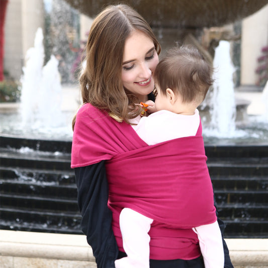 Baby sling solid color baby carrier